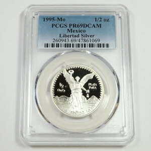 1995�N Mo PCGS �v���[�t PR69 DCAM - ���L�V�R - 1/2�I���X �V���o�[ ���x���^�b�h �I���U #51228A