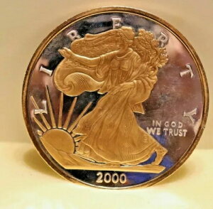 2000�N 1/4�|���h �A�����J���C�[�O�� ���o�e�B 4�I���X .999 ���� ���E���h �c�[�g��