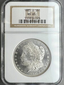 1885-O K NGC MS65 - - uXgzCgƃtXeBfoCX