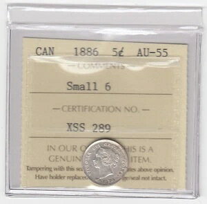 1886�N�J�i�_5�Z���g�X���[��6���� - ICCS AU-55 - XSS 289