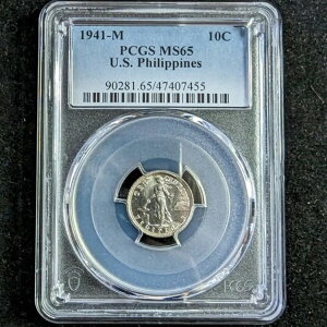 1941-M 10�Z���^�{ PCGS MS65 �č� �t�B���s�� 10�Z���g��� 90281.65 47407455