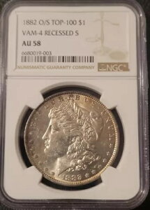 1882 O/S VAM-4 TOP 100 �����K���h�� NGC AU 58 �������q�ł��I