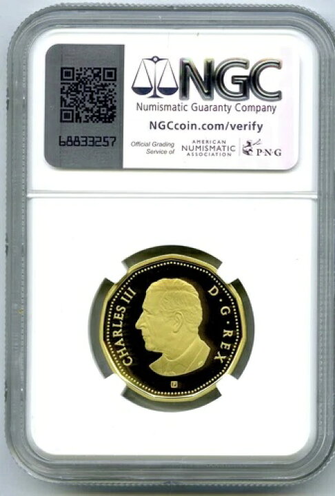 楽天市場】2025年 カナダ 1ドル金貨 .9999 シルバー プルーフ ルーニー 