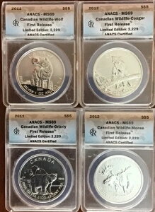 2011 2012 Ji_쐶RC݃Zbg ANACS MS69 wWJ OY[ Et N[K[