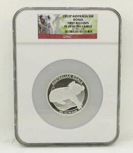 2012P NGC PF69 �I�[�X�g�����A �R�A�� �t�@�[�X�g�����[�X �E���g���J���I 5�I���X .999 �V���o�[�R�C��