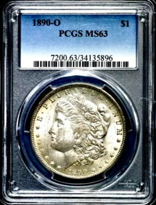 1890-O �����K����� 1�h�� - PCGS MS63 - �j���[�I�[�����Y CC584