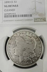 1890-CC NGC VG �ڍ� �����K���E�_���[