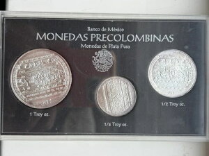 Banco De Mexico MONEDA PRECOLOMBINAS-1993 oz [t f ^W Vo[ .999