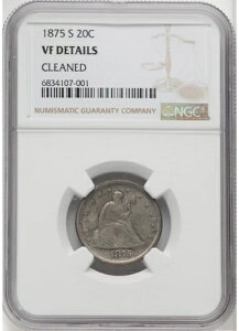 1875-S ȎȐ_ 20Zgd NGC VF ڍ ᒒ^Cv