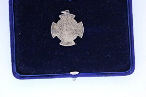 ホーソン記念祭 1910年 オリジナルケース入り銀メダル (Ab2503358/C7)