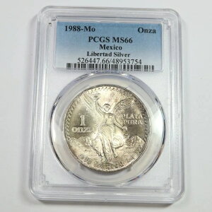 1988�N Mo TONED PCGS MS66 - ���L�V�R - 1�I���X �V���o�[ ���x���^�b�h �I���U #47729A