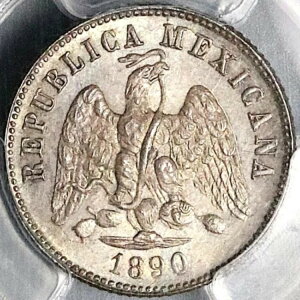 1890-Mo PCGS MS 65 ���L�V�R 10�Z���^�{ �~���g�X�e�[�g �V���o�[�R�C�� POP 1/1 (23032701D)