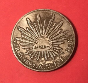 1891N Mo AM MEXICO BIG Vo[ 8A AeB[N LVRRC