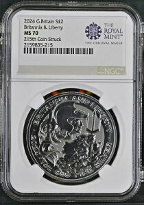 oRC NR.215I2024N p 2|h oeBu^jA 1IX  NGC MS 70