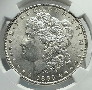1886�N �A�����J���O�� �V���o�[ �����K�� US�h���R�C�� �C�[�O�� NGC i79830