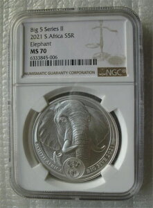 ��A�t���J R5 2021 �V���o�[ BU 1�I���X �R�C�� Big5 �V���[�Y II �G���t�@���g NGC MS70