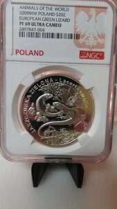 2009�N �|�[�����h ���[���b�p �O���[�� ���U�[�h ঒��� ��� NGC �Ӓ� PF PR 69 20 �Y��