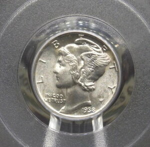 1938N "P" }[L[ Vo[ _C 10Zg PCGS MS67 FB #263 WF BU *toh* ECC&C Inc