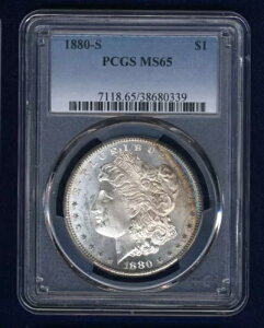 č 1880N K Vo[ h WFuAg  PCGSF MS65