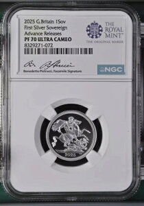 2025�N ���C�����~���g �v���[�t �\�u���� .999 �V���o�[�R�C�� - NGC PF70 �A�h�o���X�����[�X�V�O�l�`���[