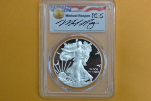 2016年 Wプルーフ シルバーイーグル レーガンコイン クロニクルセット PCGS PR70 DCAM マイク・レーガン