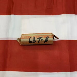 1963年型B裏面ワシントンクォーター硬貨1ロール(40枚) - 説明参照 #Q631