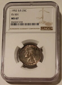 1952N S/S Vg NH[^[ RPM oGeB FS-501 MS67 NGC g[