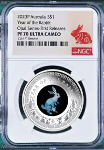 2023�N �I�[�X�g�����A �I�p�[�� ���i�[ �K�N 1�I���X �V���o�[ �v���[�t�R�C�� NGC PF70 FR