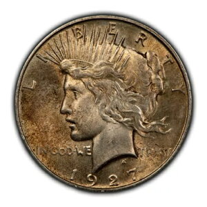 1927-D 1ドル銀貨平和ドル - PQセミキーデート - ビデオ - SKU-B4644