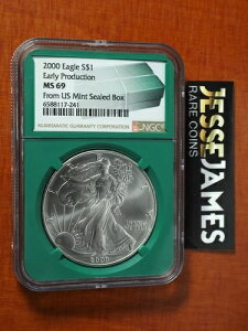 2000N Vo[C[O NGC MS69 Y čǔs J{bNX O[RA