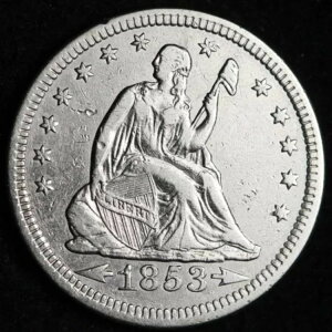 1853�N �A���[�Y�����C�Y �V�[�e�b�h ���o�e�B �V���o�[ �N�H�[�^�[ AU E138 WRCCL