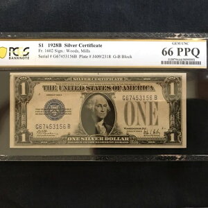 AI1928 B  $1 Vo[ t@j[obN WF Fr. 1602 PMG 66 PPQIGB ubNI