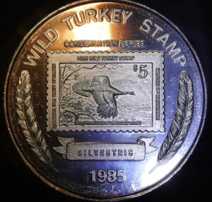 1985�N ���C���h�^�[�L�[ �؎� �V���x�X�g���X �n���e�B���O �� 1�I���X 999 ����o�[ C4358