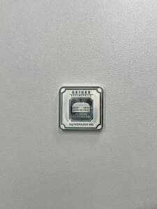 ガイガー エーデルメタル シュロス グルデンゴッサ 10g。 .999 シルバースクエア (BV651986)
