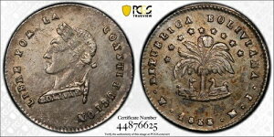 �{���r�A 1855 MJ-PTS�A1/2�\���APCGS AU 58�AKm#118.1 Pop 2/1