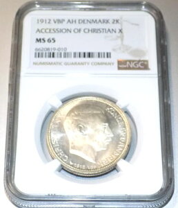 1912N f}[N  2N[l NX`10ʋLO NGC MS 65 f}[N UNC RC