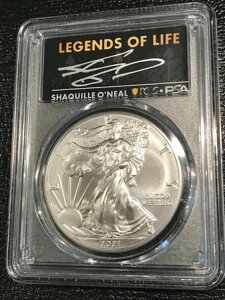 PCGS PSA*DNA MS70 2023 �t�@�[�X�g�X�g���C�N ���W�F���h�E�I�u�E���C�t �I�[�g�O���t �V���b�N�E�I�j�[��