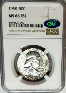 1958-P tN n[t_[ MS66 FBL NGC & CAC F