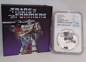 2022�N �g�����X�t�H�[�}�[ ���K�g���� 1�I���X .999 �V���o�[�R�C�� PF70 �������[�X �E���g���J���I