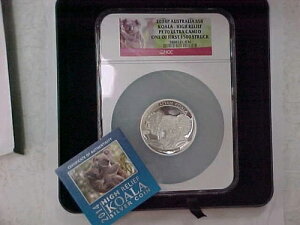 2014-P �I�[�X�g�����A 5�I���X �V���o�[ $8 PR KOALA NGC PR70 UCAM ������ OGP