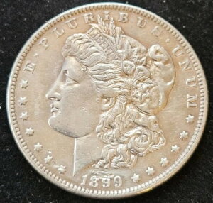 1899-P MSプルーフ(AUモルガン銀貨相当)