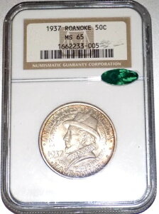 1937N AJ Am[N 50ZgLO NGC ~g Xe[g 65 CAC F