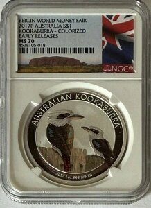 2017N P xV[ I[XgA J[ NbJo Vo[ NGC MS 70 1IX 1hRC ER