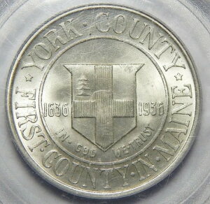 1936年 PCGS MS66 ヨーク ハーフダラー シルバー 記念金貨
