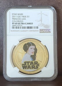 2011N X^[EH[Y NGC PF 69 U/C NIUE 1IX $1 uvZX CAv J[CY/bL