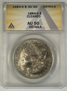 1884-S K 1hd ANACS AU 50 ڍ Jɐς