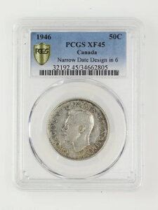 1946NJi_50Zgd PCGS XF45 Vo[ 50C i[fCgfUCC6 XF275 AU700