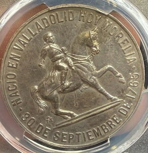 1965�N Mo ���L�V�R �V���o�[���_�� GROVE-P-326a Ag PCGS SP ���K�i AU �ڍ�