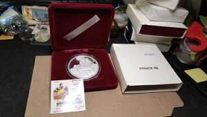 1987�N �f�B�Y�j�[ ����P �v�����X 5�I���X �V���o�[ 0.999 �R�C�� 50���N�L�O COA & BOX�t��