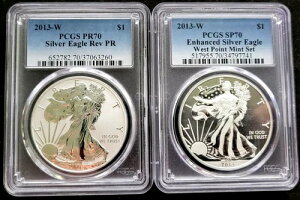 2013-W GnXh o[X PR70 SP70 Zbg yA Vo[ C[O PCGS A